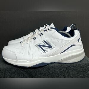 NEW BALANCE MX608WN5 Mens Crosstrainers Shoes  White/Navy SIZE 11.5 4E WIDE NWOB